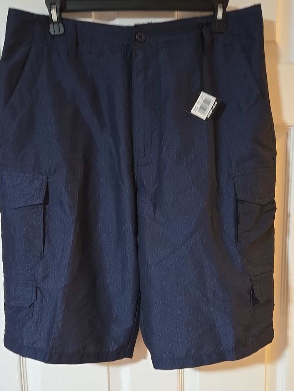 Airwalk Men's Navy Cargo Shorts with Multiple Pockets
